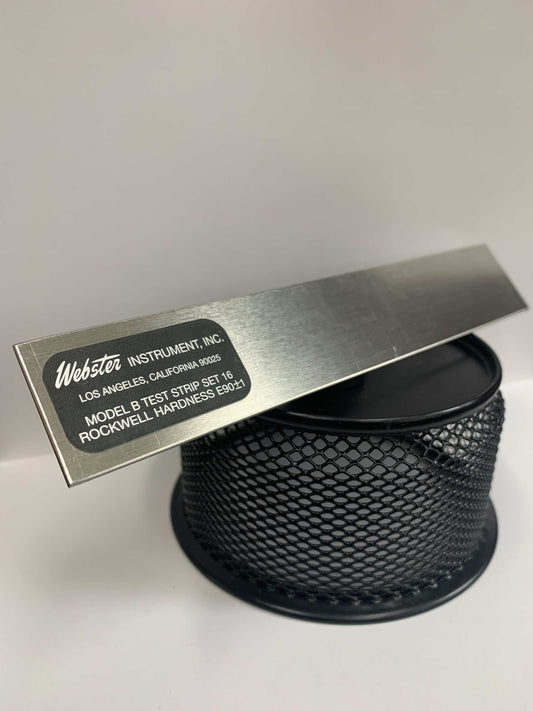 WEBSTER® Standard Test Strips